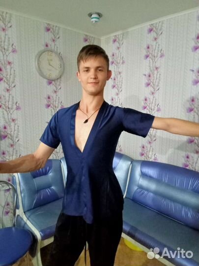 Тренировочная рубашка для спортивных танцев