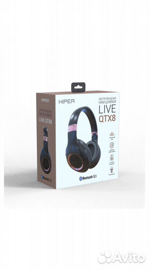 Беспроводные наушники hiper live QTX8