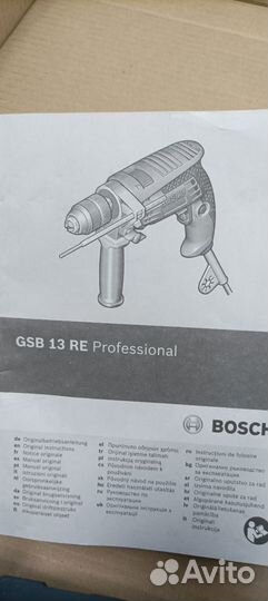 Дрель ударная Bosch GSB 13 RE