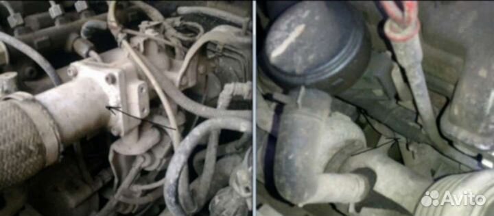 Проставка удаления егр Саньенг, Киа Соренто