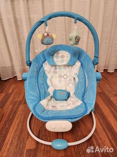 Детские электронные качели + шезлонг