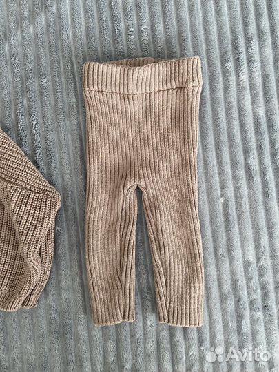 Вязаный костюм детский