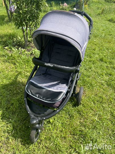 Коляска peg perego 3 в 1 book cross denim