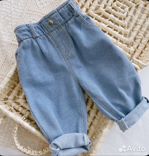 Новые джинсы унисекс 100 110