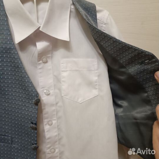 Рубашка с жилетом и бабочкой 110