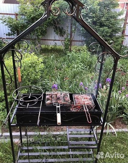 Мангал беседка