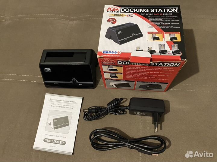Док-станция Agestar 3UBT4 HDD/SSD USB 3.0