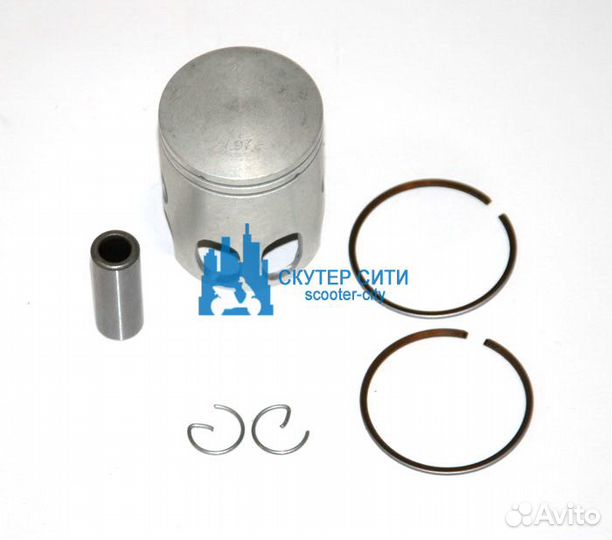 Поршень 2T (40+1.0мм) stels skif/alpha/vortex 1E40