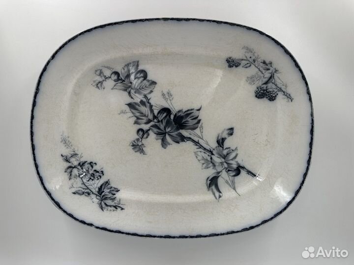 Старинный поднос Villeroy Boch