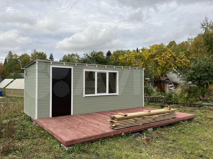 Дача 13 м² на участке 6 сот.