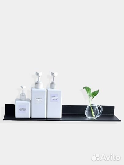 Полка для ванной комнаты и кухни, металлическая