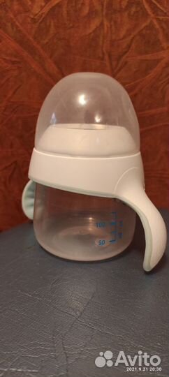 Бутылочка Philips Avent с ручками