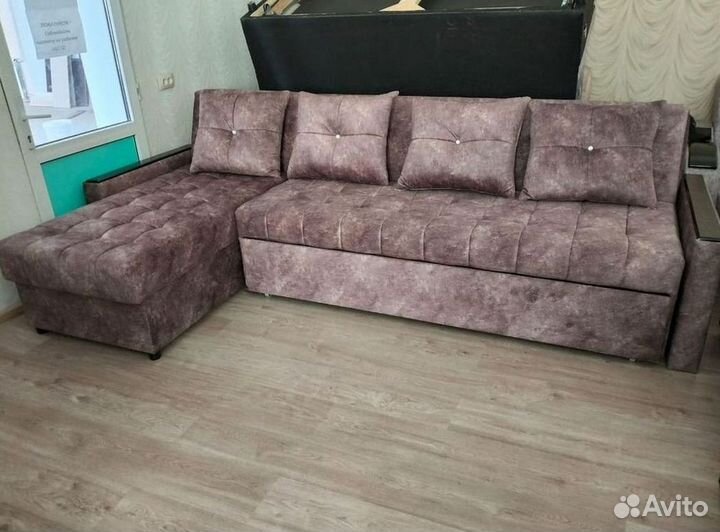 Угловой диван раскладной на заказ