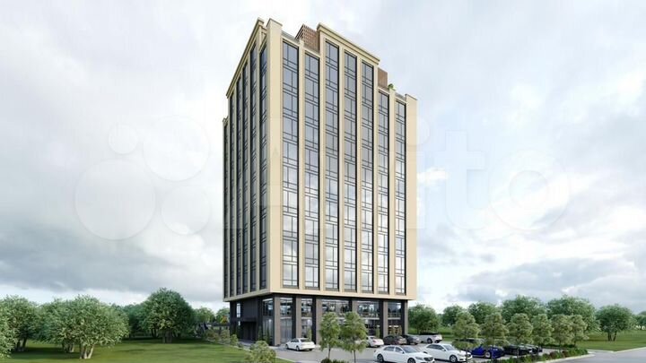 1-к. квартира, 36,9 м², 12/13 эт.