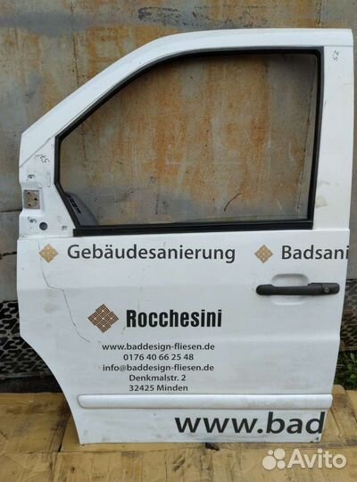 Дверь передняя левая мерседес Вито 638