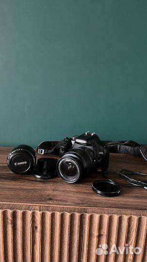 Canon eos 450D kit + объектив 50mm