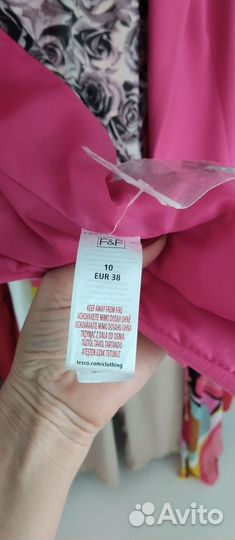 Пиджак розовый