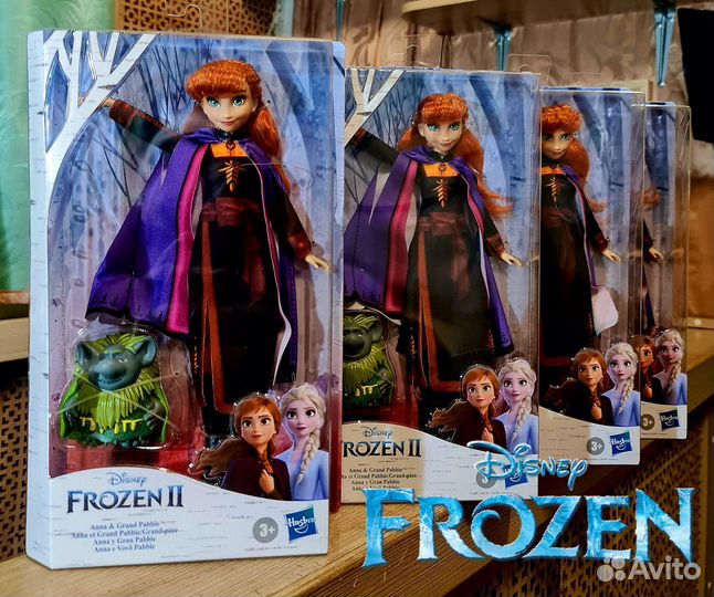 Холодное сердце Anna & Grand Pabbie (frozen )