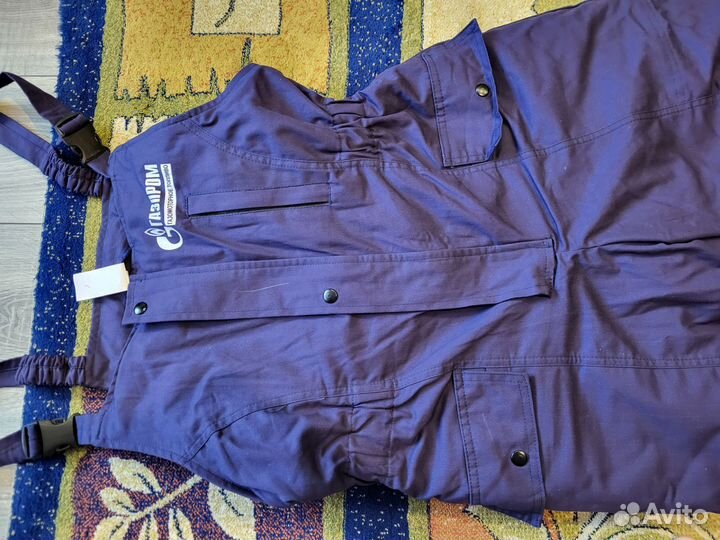 Полукомбинезон рабочий зимний 52р