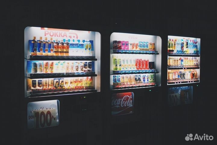 Готовый бизнес вендинговых автоматов с лимонадом
