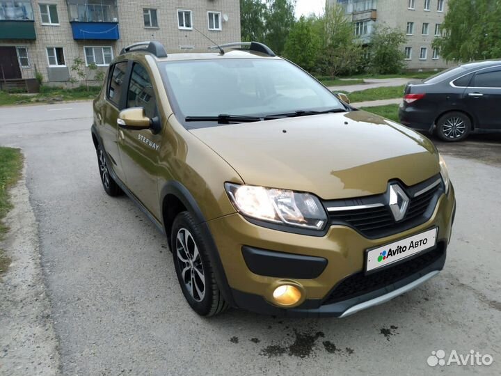 Renault Sandero Stepway 1.6 МТ, 2017, 125 000 км