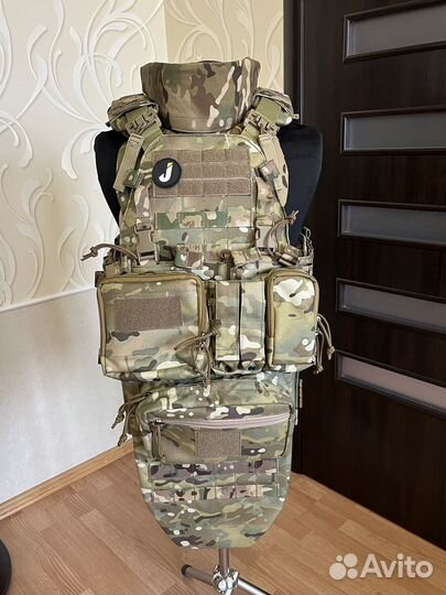 Бронежилет штурмовой Бр6 в кевларе