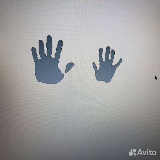 Картина с ладошками. Оригинальные подарки