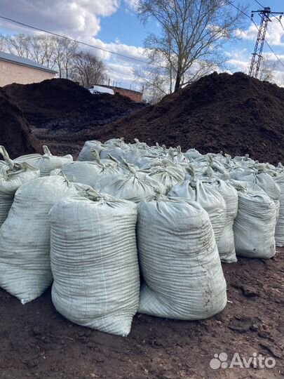 Чернозем плодородный, торф, навоз, перегной