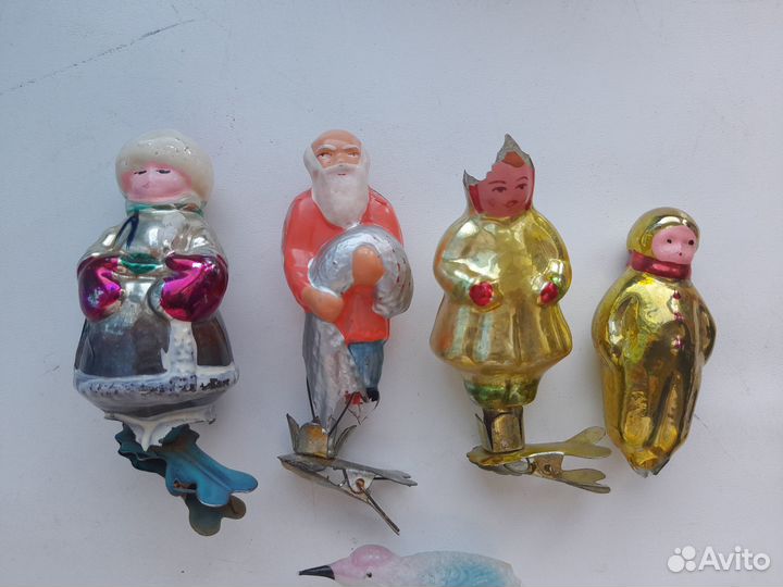 Елочные игрушки СССР в реставрацию