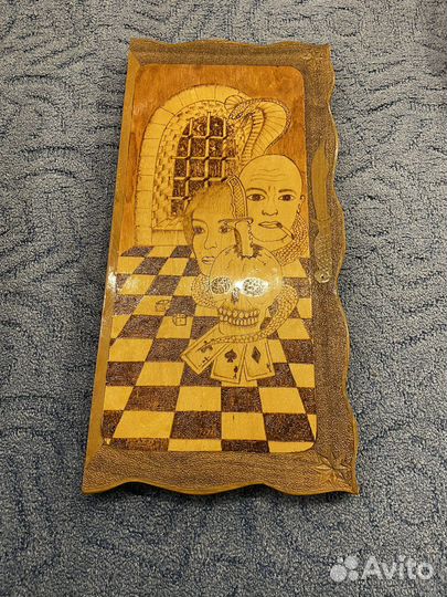 Нарды ручной работы новые