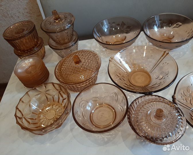 Салатницы, сахарницы СССР
