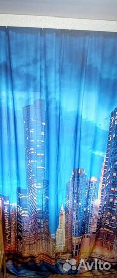 Фото шторы Город