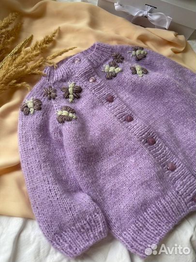Кардиган для девочки 92
