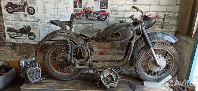 Мотоцикл К-750 на з/ч