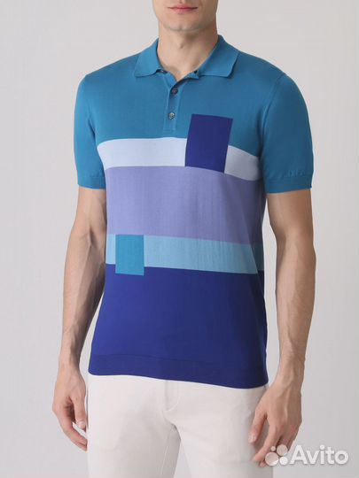 Поло хлопковое Jacob Cohen