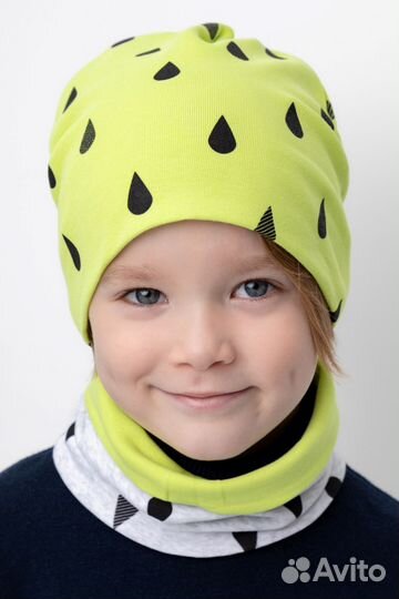 Комплект шапка и снуд 46-48/50-52/54-56