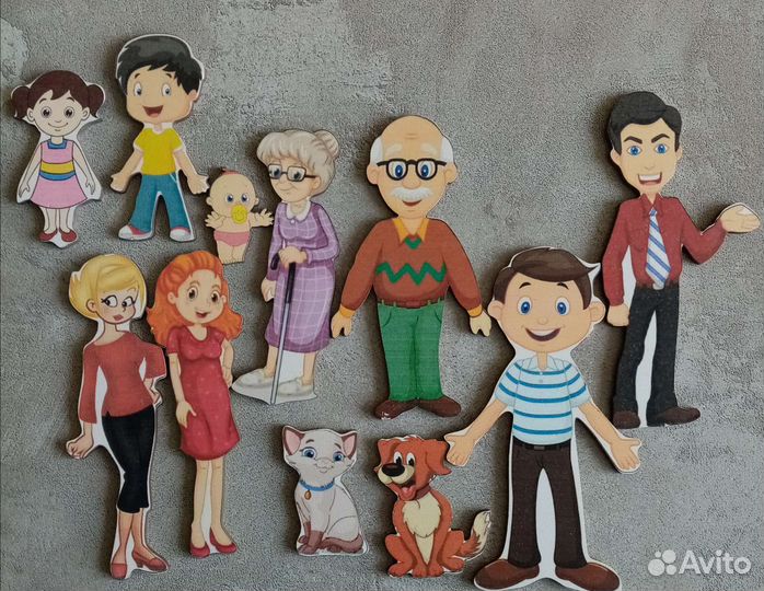 Игрушки Семья