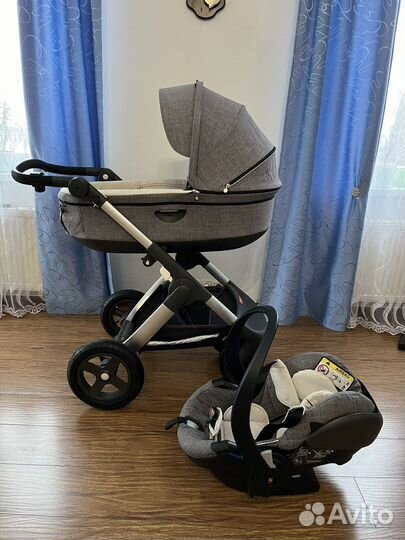 Коляска stokke trailz 2 в 1