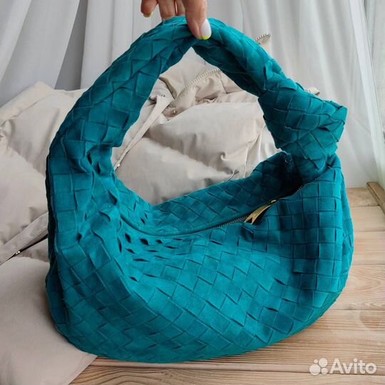 Сумка из замши Bottega Veneta