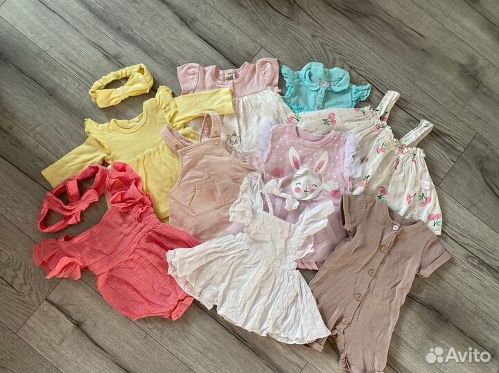 Платья для девочки 62-68 размер