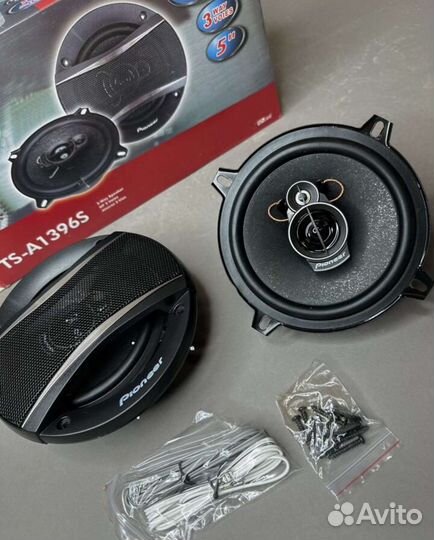 Колонки автомобильные Pioneer (13 см) динамики