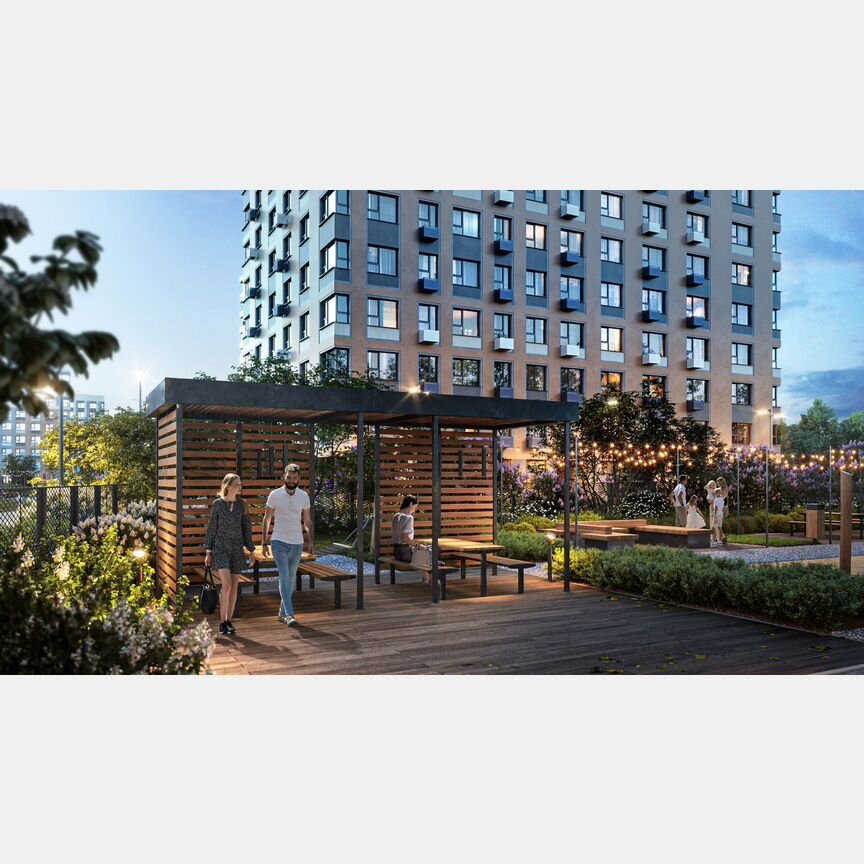 2-к. квартира, 61,1 м², 9/12 эт.