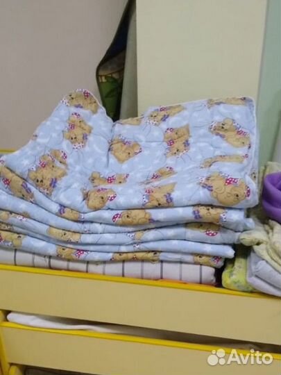 Матрас детский 120*60 и одеяла детские 110*140
