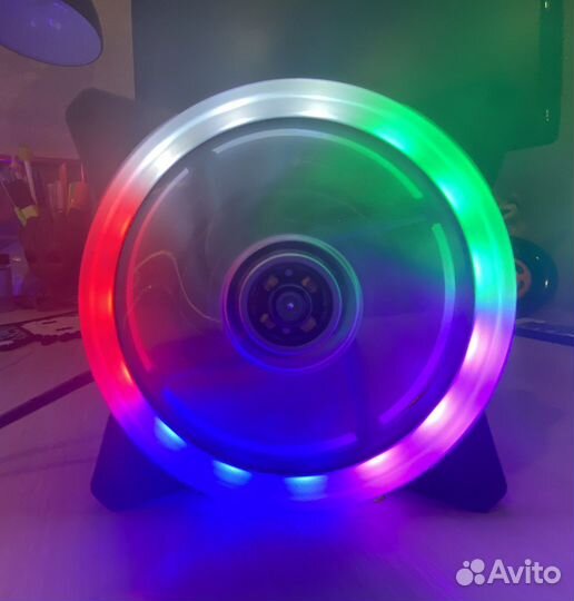 Вентилятор цветной для корпуса компьютера