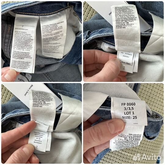 Широкие джинсы Calvin Klein Jeans новые оригинал