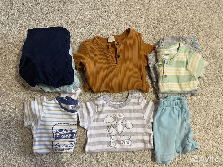 Одежда пакетом для мальчика 74 80 h&m