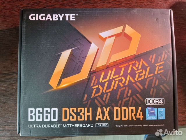 Материнская плата Gigabyte B660 DS3H AX DDR4