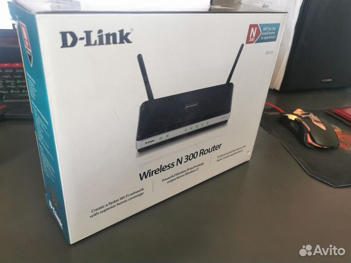 Wifi роутер d-link dir-615