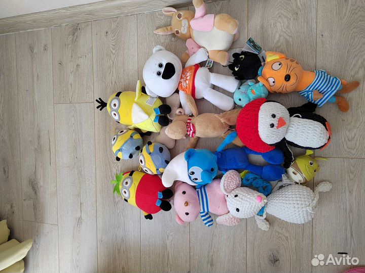 Мягкие игрушки пакетом