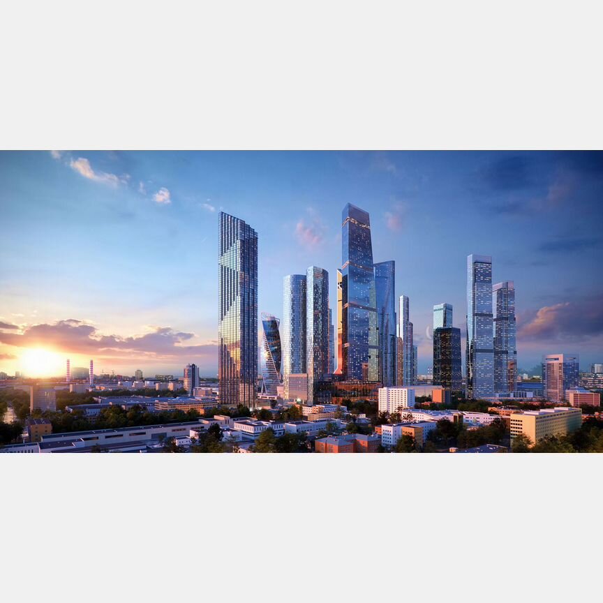 3-к. квартира, 123,1 м², 39/85 эт.